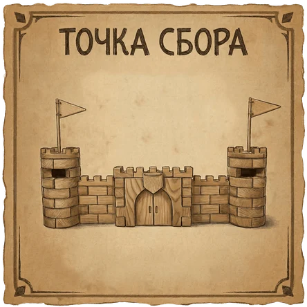 Воеводики: крепость "Точка сбора"